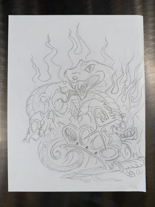 The White Paper Files - Original Art - 100