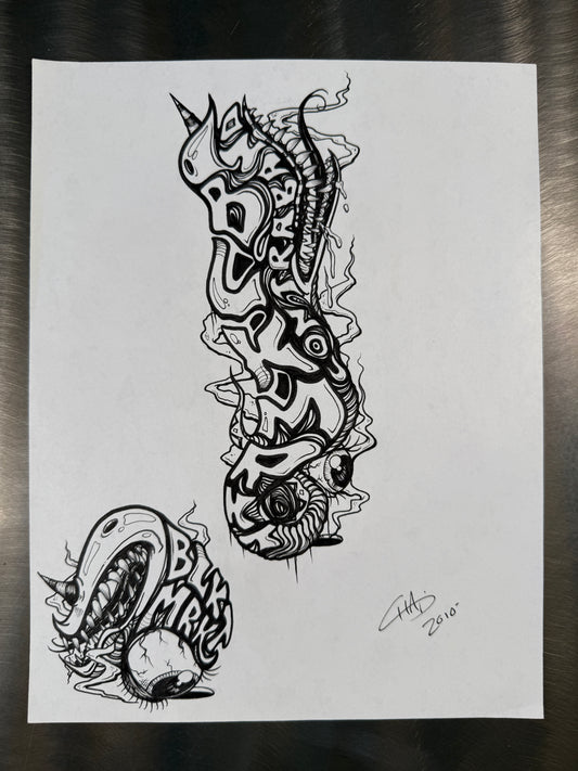 The White Paper Files - Original Art - 116