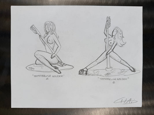 The White Paper Files - Original Art - 123