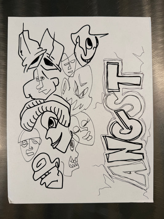 The White Paper Files - Original Art - 125