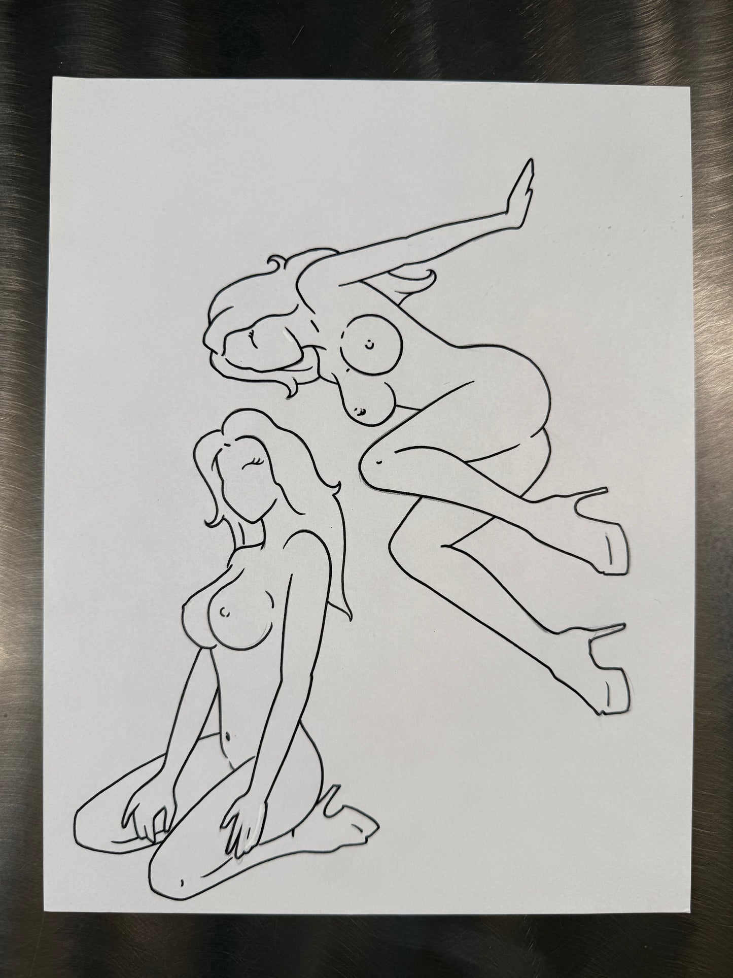 The White Paper Files - Original Art - 126