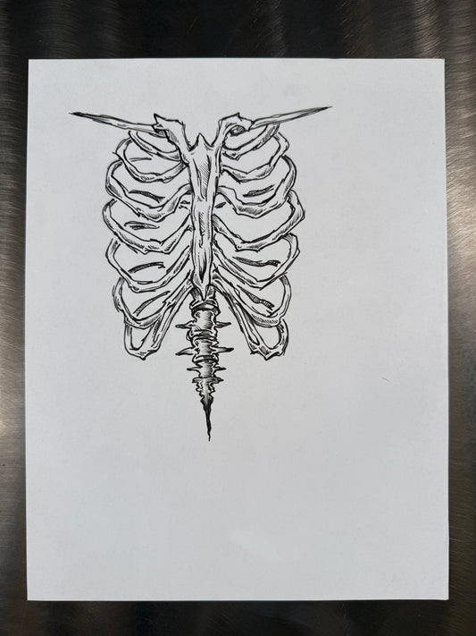 The White Paper Files - Original Art - 133