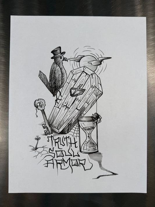 The White Paper Files - Original Art - 142