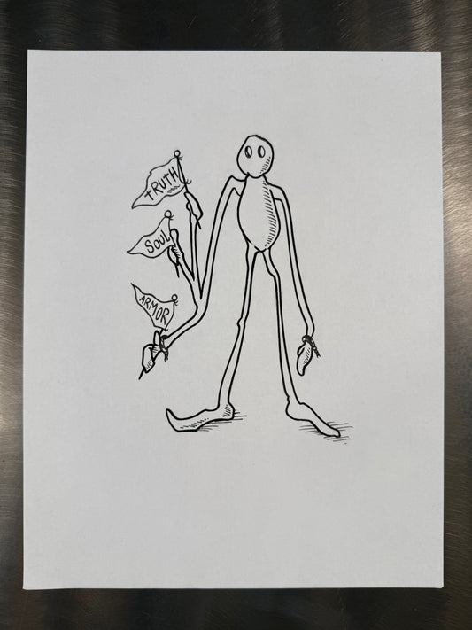 The White Paper Files - Original Art - 145