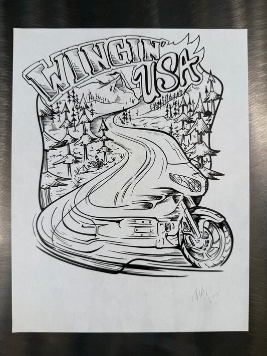 The White Paper Files - Original Art - 170