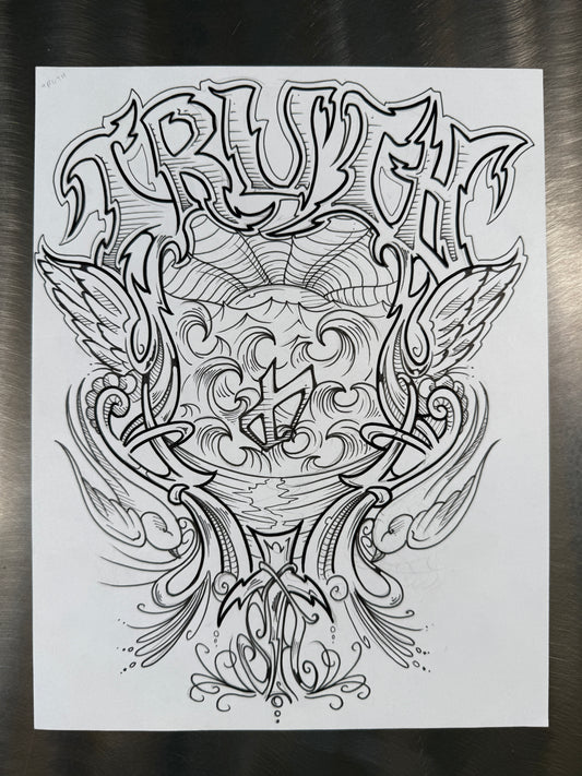 The White Paper Files - Original Art - 184