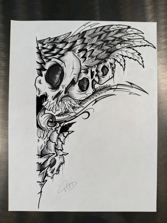 The White Paper Files - Original Art - 186
