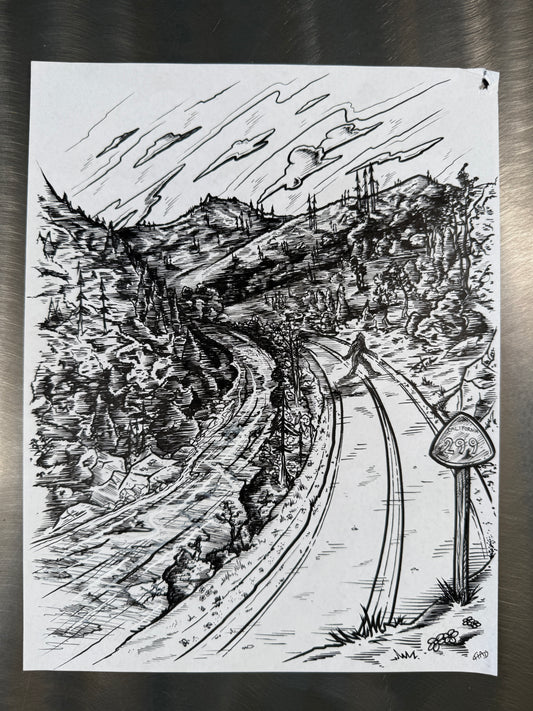The White Paper Files - Original Art - 196