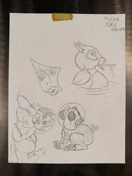 The White Paper Files - Original Art - 215