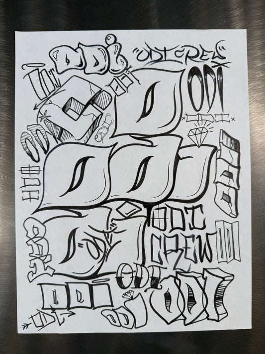 The White Paper Files - Original Art - 217