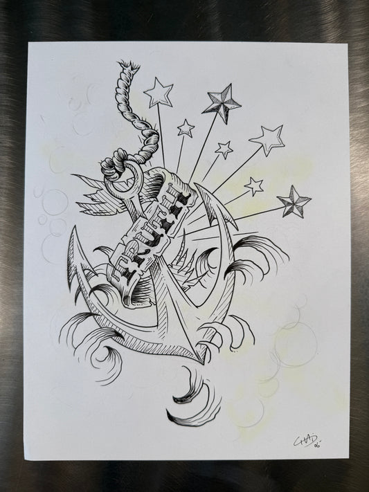 The White Paper Files - Original Art - 219
