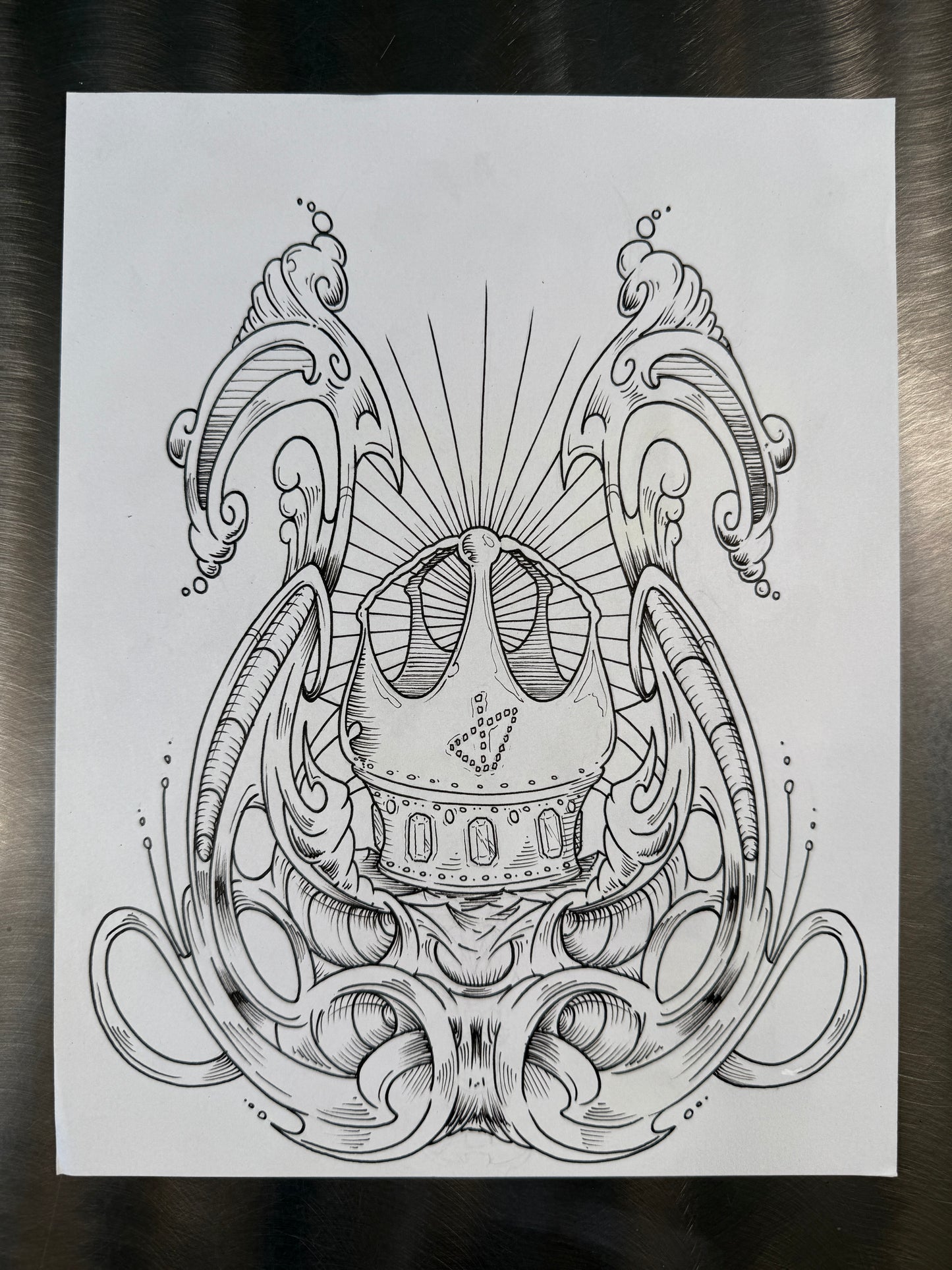 The White Paper Files - Original Art - 220