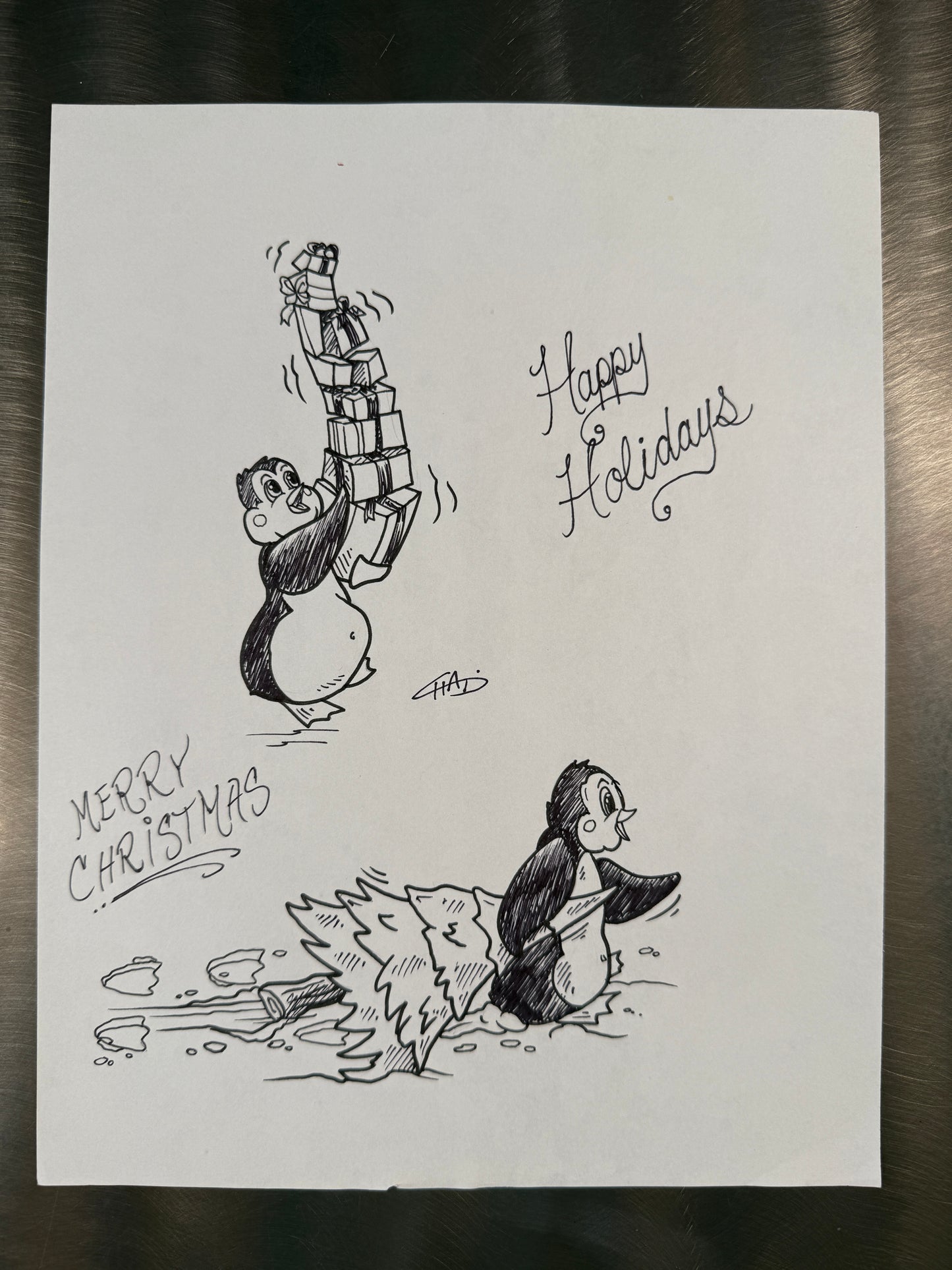 The White Paper Files - Original Art - 253