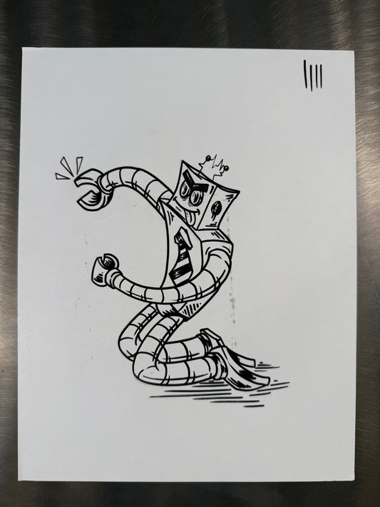 The White Paper Files - Original Art - 311