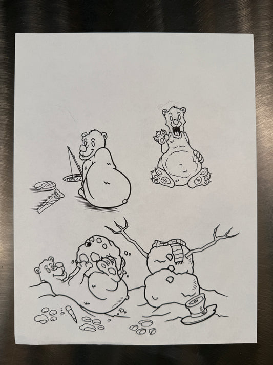 The White Paper Files - Original Art - 324