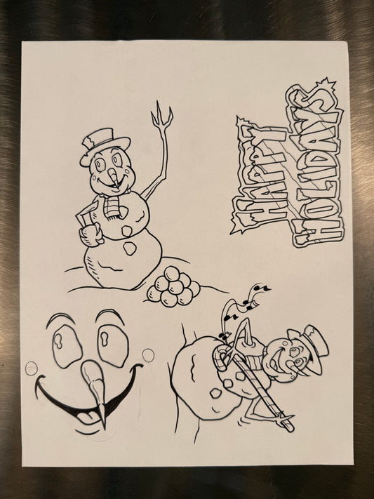 The White Paper Files - Original Art - 326