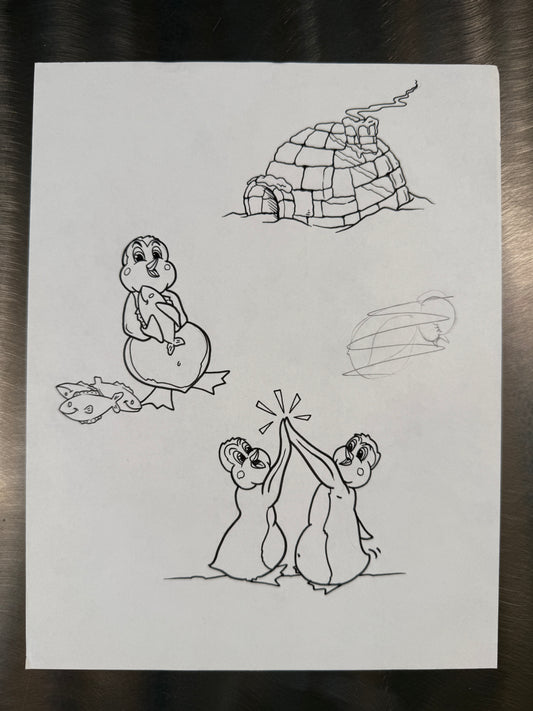 The White Paper Files - Original Art - 329