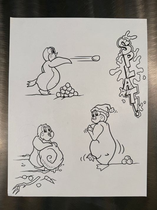 The White Paper Files - Original Art - 330