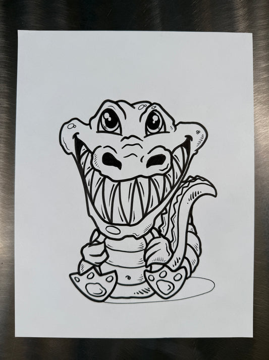 The White Paper Files - Original Art - 337