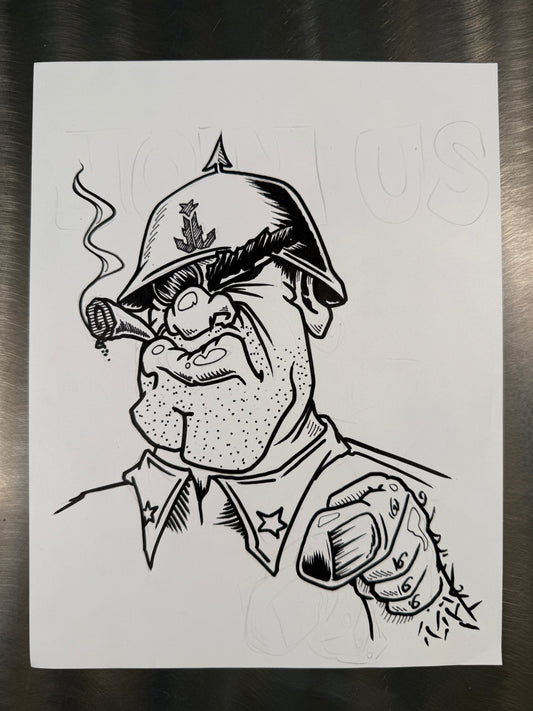 The White Paper Files - Original Art - 369