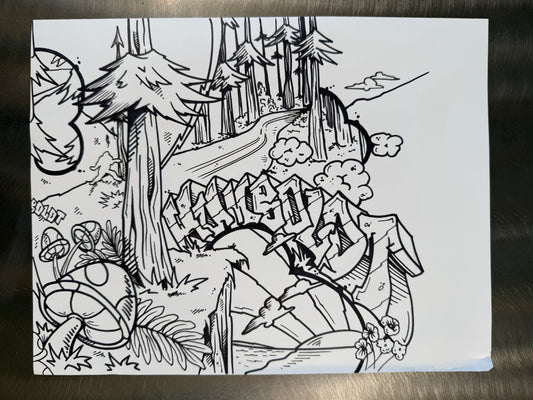 The White Paper Files - Original Art - 376