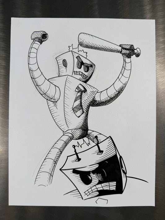 The White Paper Files - Original Art - 381