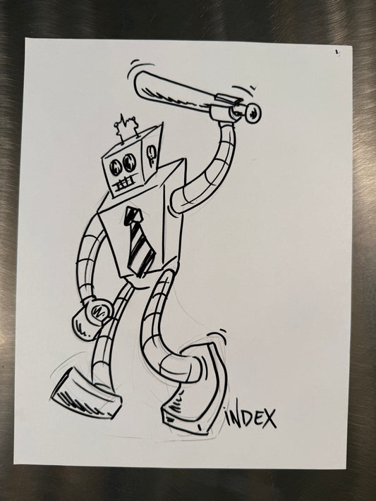 The White Paper Files - Original Art - 384