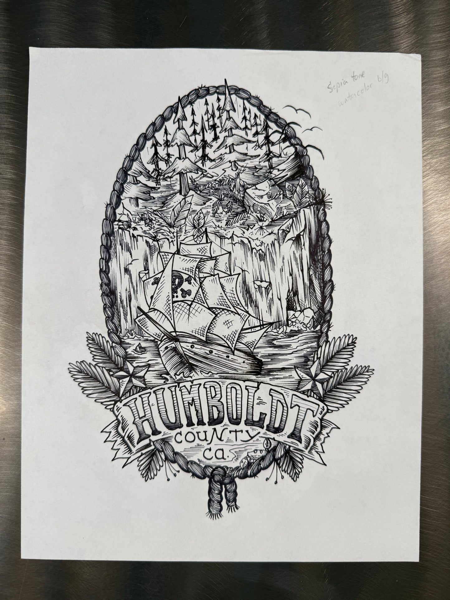 The White Paper Files - Original Art - 385