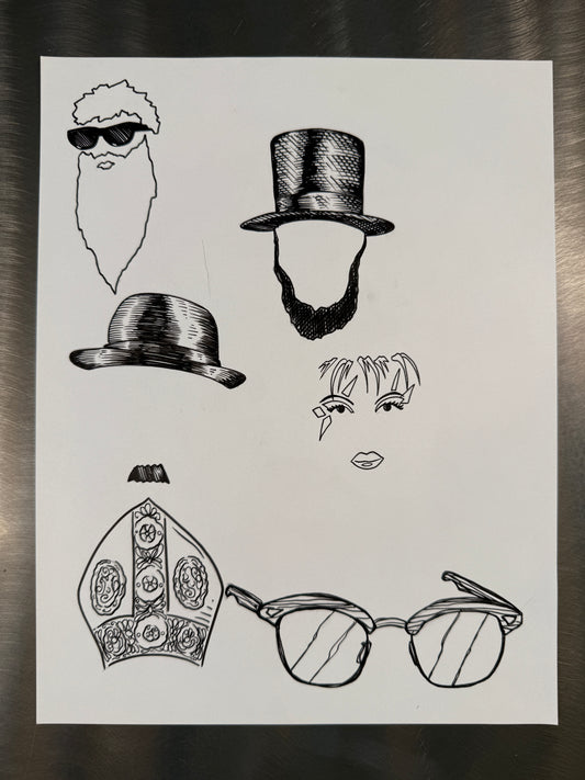 The White Paper Files - Original Art - 394