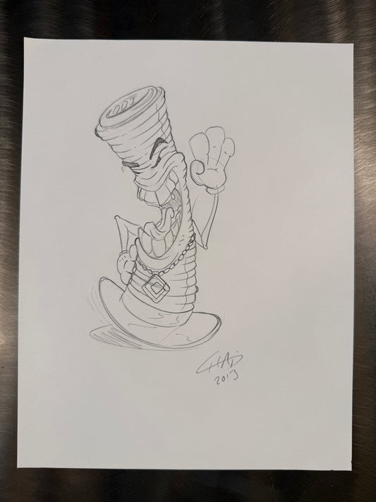 The White Paper Files - Original Art - 398