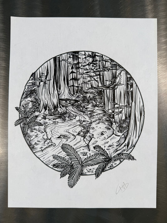The White Paper Files - Original Art - 407