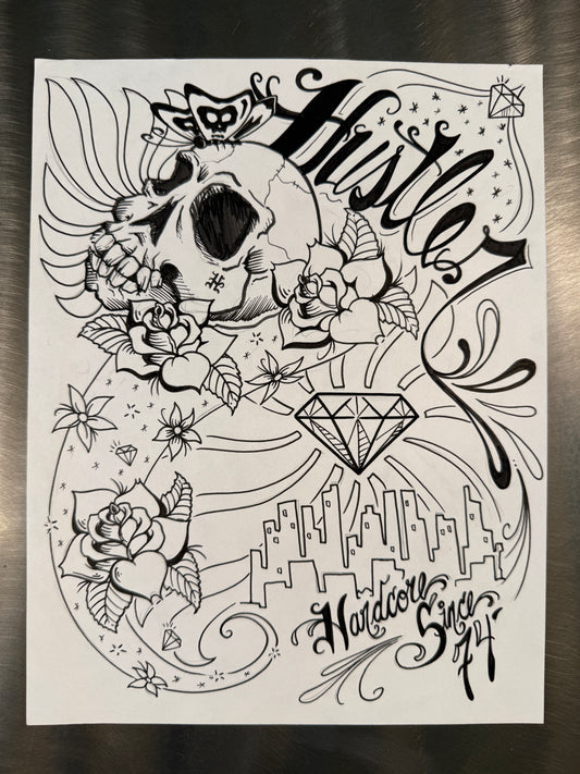 The White Paper Files - Original Art - 417