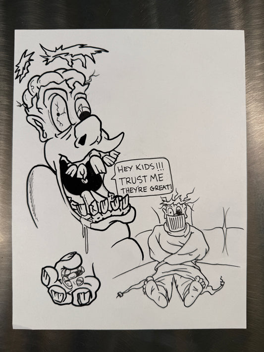 The White Paper Files - Original Art - 438