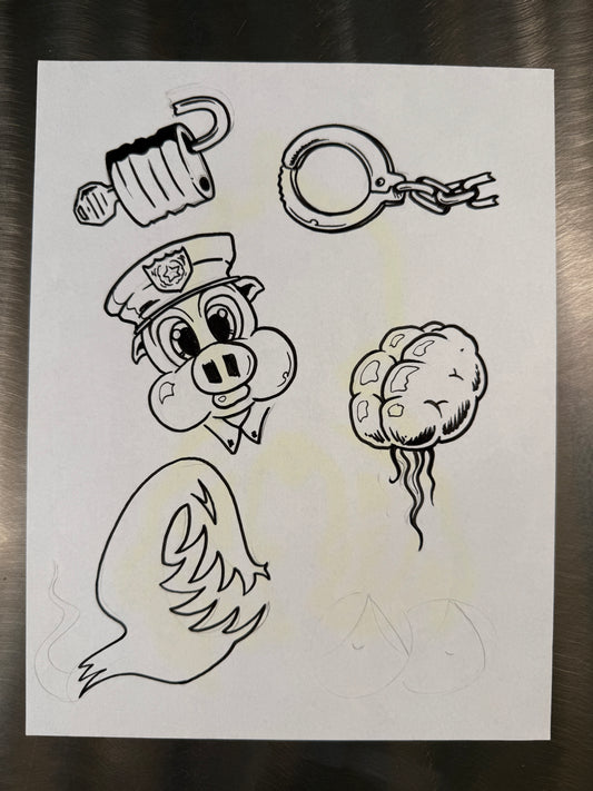 The White Paper Files - Original Art - 446