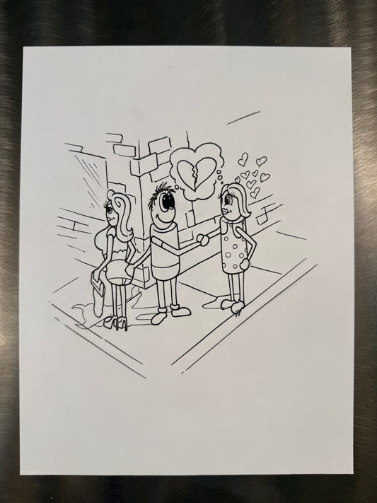 The White Paper Files - Original Art - 454