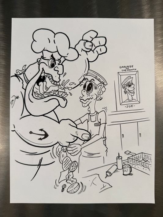 The White Paper Files - Original Art - 458