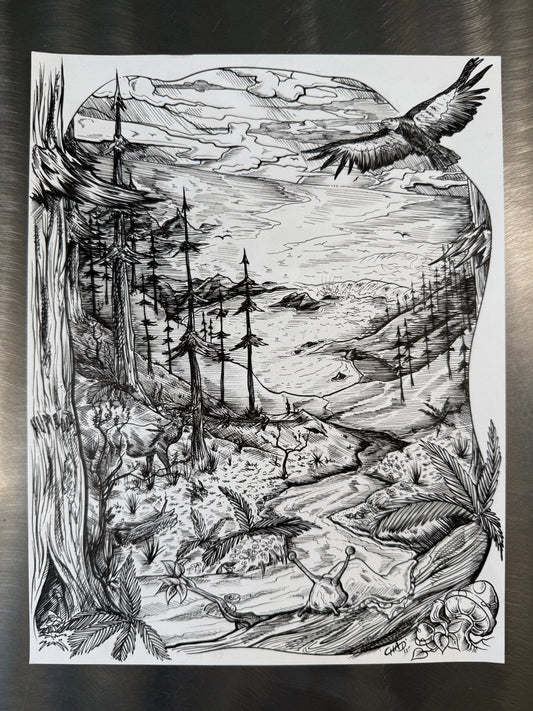 The White Paper Files - Original Art - 460