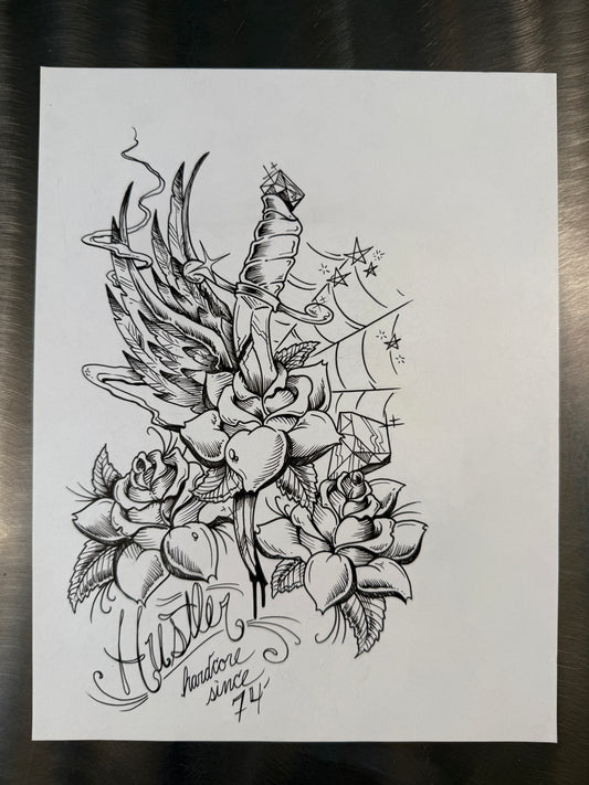 The White Paper Files - Original Art - 469