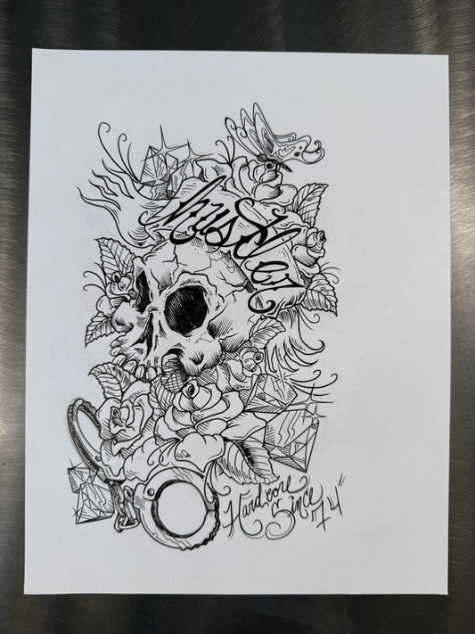 The White Paper Files - Original Art - 470