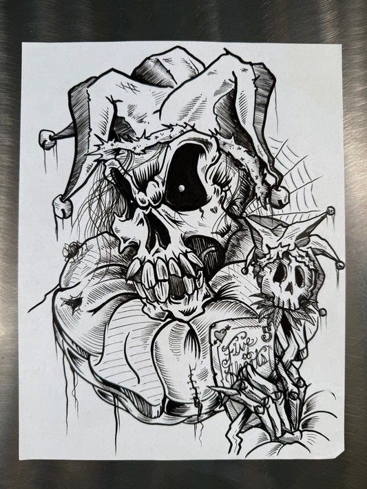 The White Paper Files - Original Art - 477