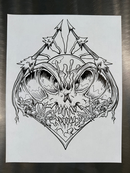 The White Paper Files - Original Art - 478