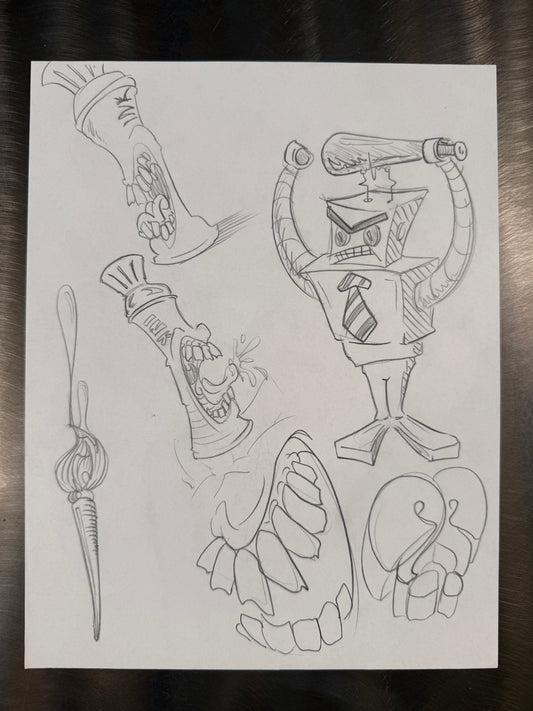 The White Paper Files - Original Art - 514