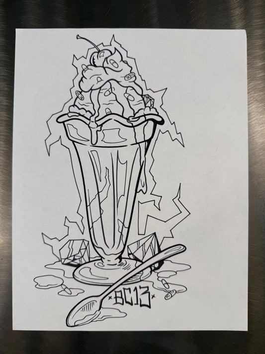 The White Paper Files - Original Art - 521