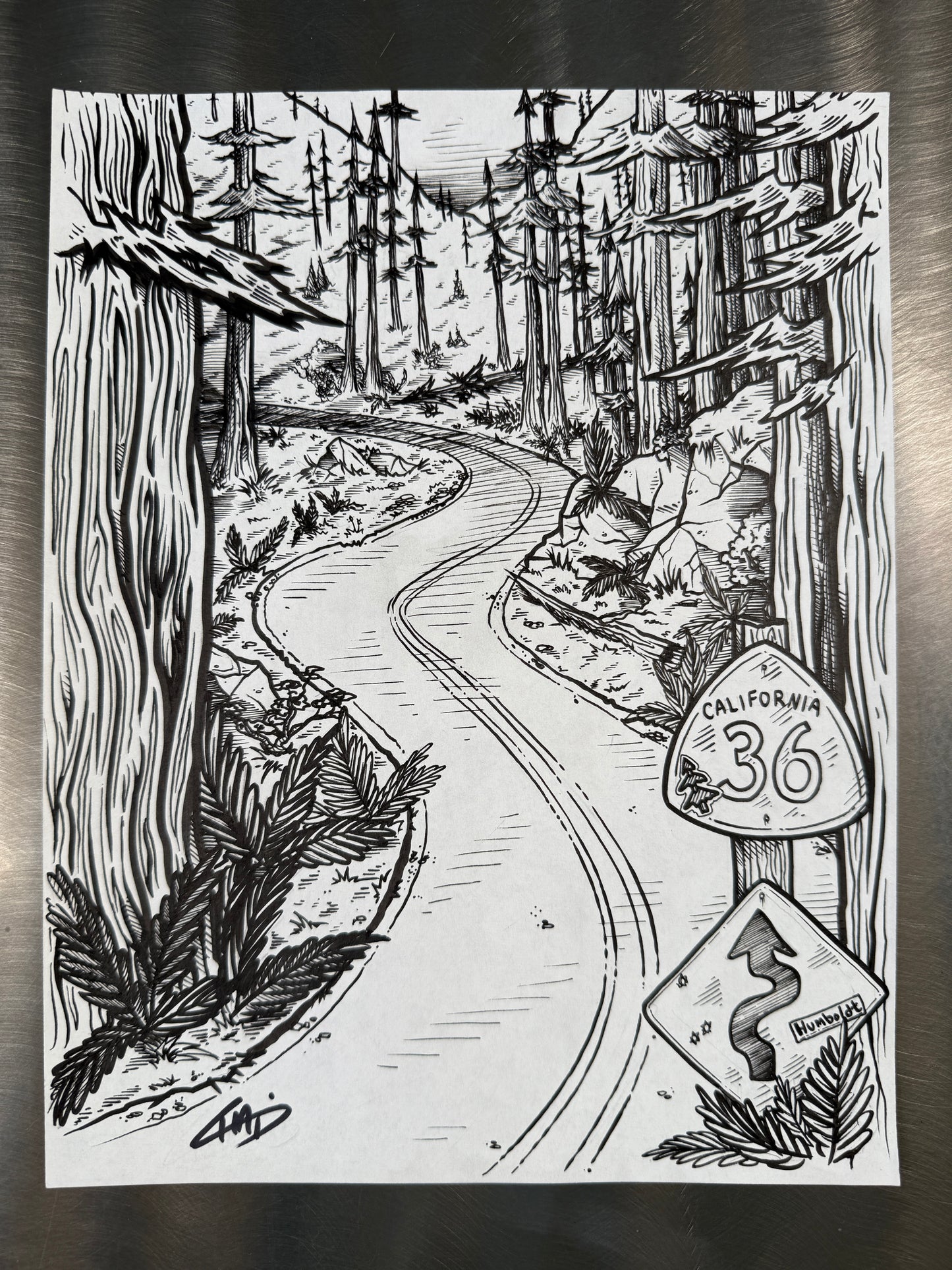 The White Paper Files - Original Art - 524