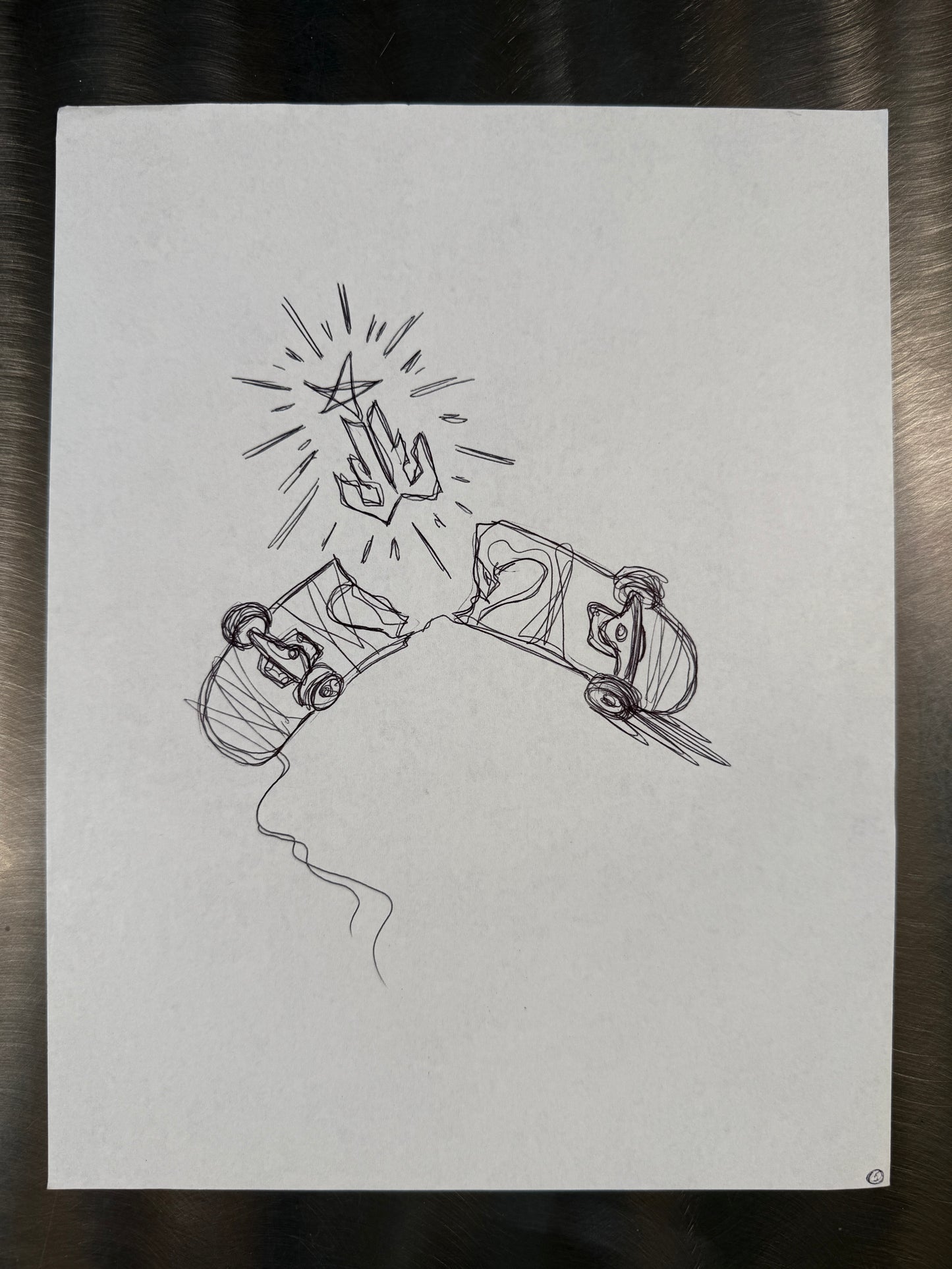 The White Paper Files - Original Art - 533