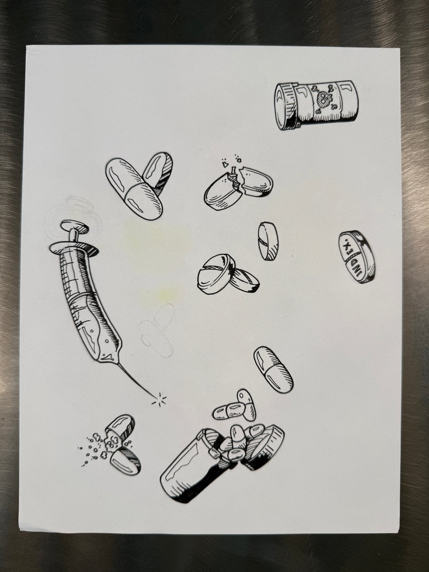 The White Paper Files - Original Art - 542