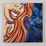 Daphnie Doo Where Are You - 24"x24" Canvas Painting