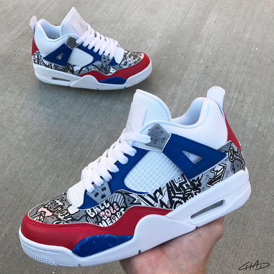 Babs - Brittney Elana Custom Nike Jordan retro shoes