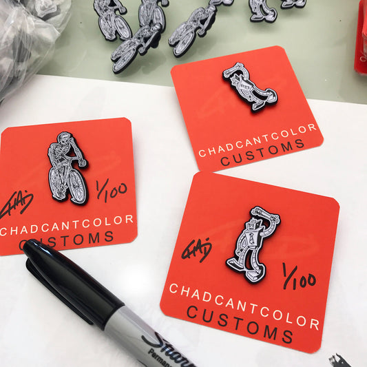 Limited Edition enamel Art pins