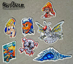 Custom Art Sticker Pack 1